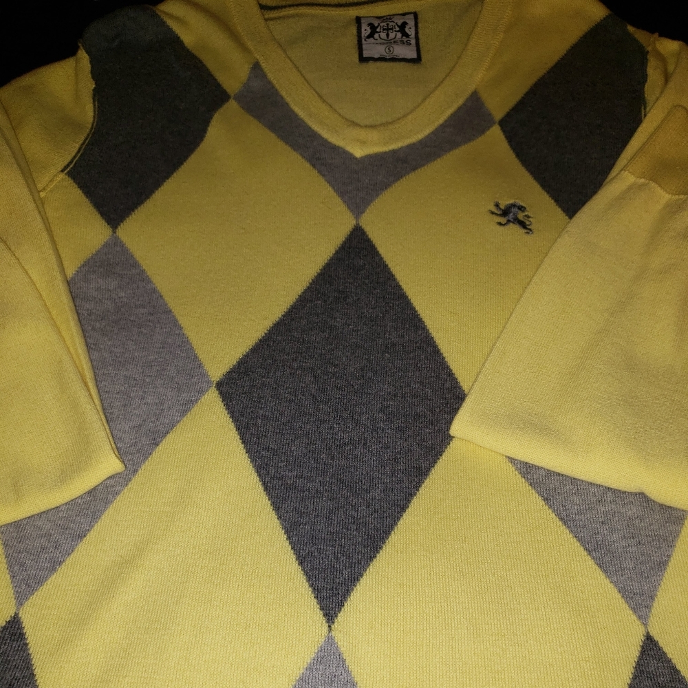 Men's Express argyle sweater